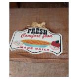 Wood sign