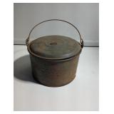 Vintage tin bucket