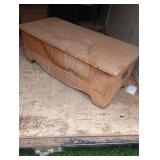 Vintage blanket chest