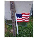 Wood sign