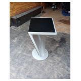 Metal side table