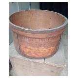 Vintage wood tobacco box