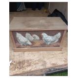 Pine storage box