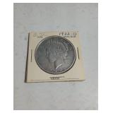 1922-D peace dollar