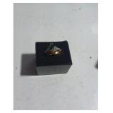 18kt GE ring