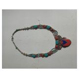 Vintage Tibetan ethnic necklace
