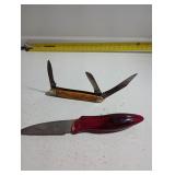 Vintage knife lot
