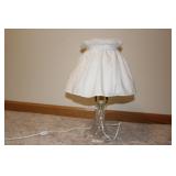 End Table Glass Lamp