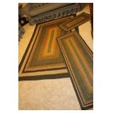 Braided Rug Set