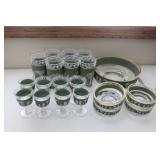 Vintage Glassware Set