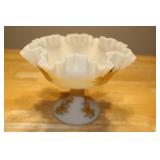 Fenton Glass Compote