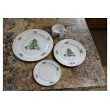 Christmas Dinner Plate Set