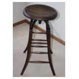 Wood & Metal Stool