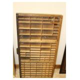 Antique Typeset Drawer