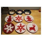 Christmas Snack Plates