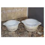 Pyrex Covered Casserole Dishes