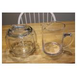 Cookie Jar and Water Pitcher