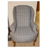 Wingback Chair & Ottoman