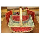 Watermelon Picnic Basket