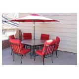 Patio Table & 6 Chairs
