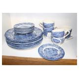 Liberty Blue Stone Dinnerware