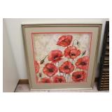 Framed Print of Poppies