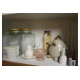 Canisters & Misc. Glassware