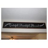 Painted Wooden Wall Hanging