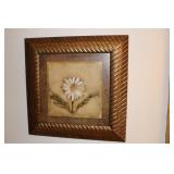 Framed Flower Picture