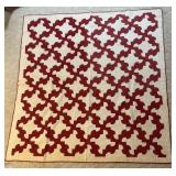 Red & White Quilt
