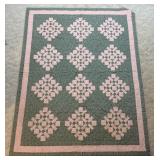 Pink & Green Quilt