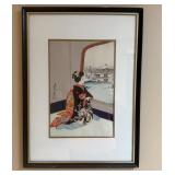'Geisha Girl In Winter' Print
