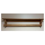 Quilt Rack Shelf