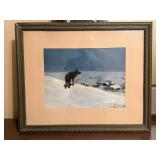 Lone Wolf Print