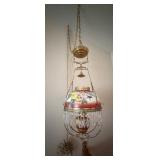 Victorian Style Hanging Parlor Lamp
