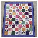 Purple Patchwork Quilt