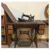 Antique Singer Treadle Sewing Machine
