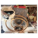 Embroidery Rings, Knitting Needles