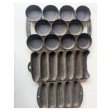 Vintage Cornbread Molds