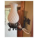 Cast Iron Swing-Arm Wall Sconce
