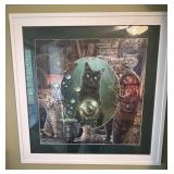 Magical Cat Montage Puzzle Framed Art