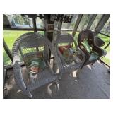 Wicker Rocker & Chairs
