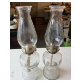 Pair Of Matching Kerosene Lanterns