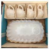 Milk White Snack Set
