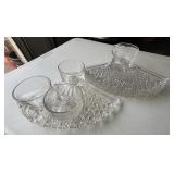 Fan-shaped Snack Set