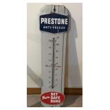 Prestone Anti-Freeze Porcelain Thermometer