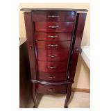 Standing Floor Jewelry Armoire