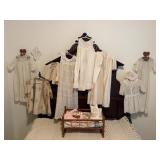 Vintage Children's Clothing & Cradle