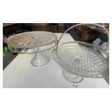 Glass Cake Pedestals