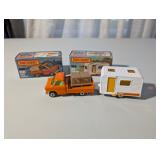 Matchbox No. 66 Ford Transit & No. 31 Caravan